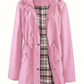 🧥HEISSER VERKAUF 50 % RABATT🌧️Waterproof und winddichte Kapuzenjacke mit Kordelzug und Reißverschluss in der Taille