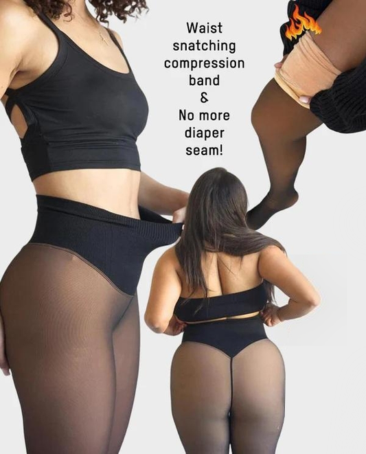 ⏰Zeitlich 50 % RABATT⏳Über 50.000 Stück verkauft!❄️Fleece-Leggings mit einer Naht für eine schöne Silhouette✨✨Bleiben Sie warm. Sehen Sie gut aus. 💕