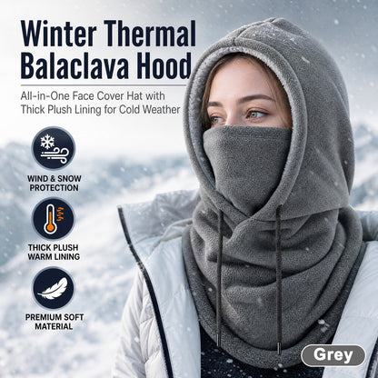 ⏰Zeitlich 50 % RABATT⏳ ❄️ 3-in-1 Winter-Balaclava aus Fleece – Winddicht, verstellbar & warm für Ski, Radfahren und kalte Tage
