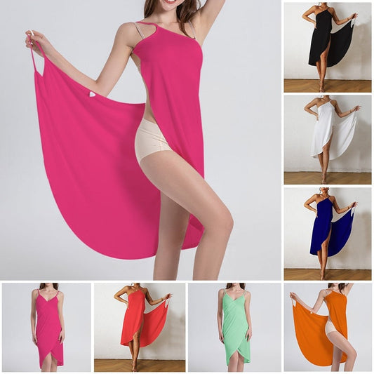 🔥Aktion 45 % RABATT😲 - 🌊Wickelkleid für den Strand für Damen💖