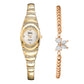 ⌚Damen-Armbanduhr mit Strasssteinen💎