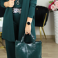 ⏳ Wochenend-Special ⏰Elegantes 3-teiliges Set aus Longline-Cardigan, Top und Hose💞