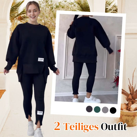 🍁49% RABATT🔥Lässiges Sweatshirt-Leggings-Set für Frauen