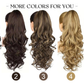 💜Zeitlich begrenzte Aktion 50 % Rabatt💜Clip-on-Haarverlängerung für welligen Pferdeschwanz