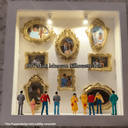 ✨DIY Mini-Museums-Silhouette-Box – Feiere deine einzigartigen Erinnerungen mit Stil 💖