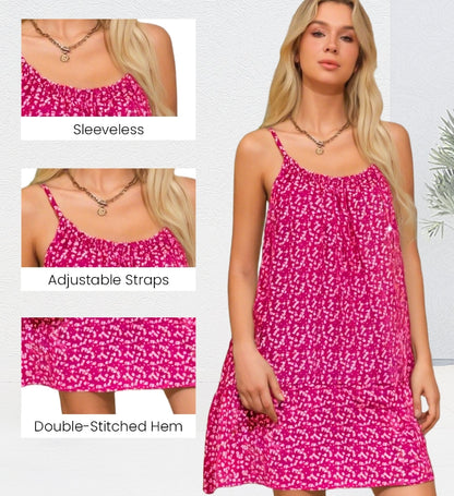 🔥Floral bedrucktes Camisole-Kleid