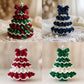 🎄 DIY Häkel-Weihnachtsbaum-Set – ✨ Handgemachtes Weihnachtsdekorations-Set