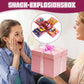 🎅💸2025 Kreative Weihnachtsgeschenkbox🎁5-stöckige Überraschungs-Explosionsgeschenkbox mit Band