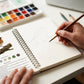 🔥LETZTER TAG VERKAUF 49% RABATT 🖼️Anfängerfreundlich💕 Aquarell-Arbeitsbuch