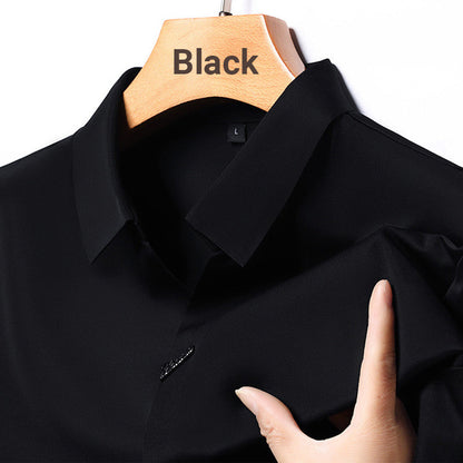 🎁Hot Sale 55% OFF⏳Men's Casual Revers Atmungsaktiv Knitterfrei T-shirt