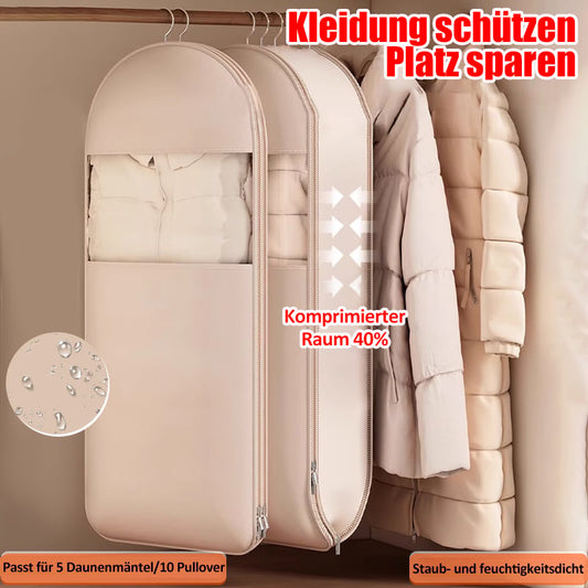 🔥2025 Angebot - Platzsparender Hängender Kleiderschrank-Organizer mit Selbstkompressions-Reißverschluss