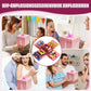 🎅💸2025 Kreative Weihnachtsgeschenkbox🎁5-stöckige Überraschungs-Explosionsgeschenkbox mit Band