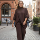 🔥 Heißer Verkauf 60 % RABATT! 🔥Damen Oversize-Pullover & Hose Set