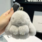 🎄💕Weihnachtsverkauf 49 % Rabatt🐰Handgemachte weiche Bunny PomPom-Anhänger
