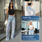🔥2025 Heißester Verkauf🔥Gespleißte Jeans mit Spitze👖