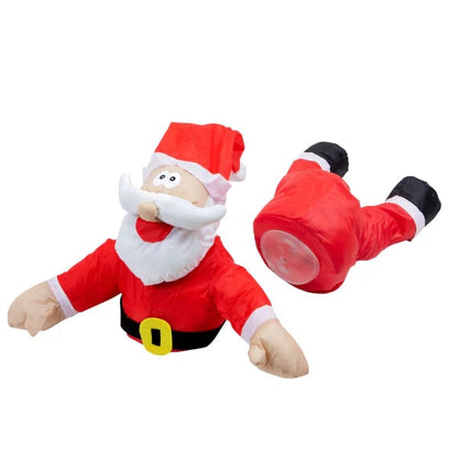 🎅🫎Umstürzendes Rentier- & Weihnachtsmann-Set