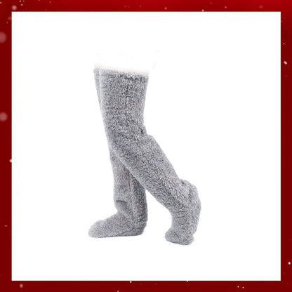 ⏰Weihnachtsverkauf 49% RABATT!!💥Gänsedaunen-Kniestrümpfe für Weihnachten🎄