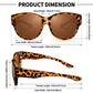 🎁2025 Neue übergroße Cat-Eye-Sonnenbrille – Polarisiert mit UV400-Schutz 😎🌟