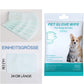 🐶🐱Wasserfreie Hundeshampoo-Handschuhe – Hypoallergene Badetücher für Haustiere, 6 Packungen