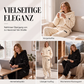 ☀️Heißer Sale – 50 % Rabatt🍂 Geometrisches Plüsch-Loungewear-Set