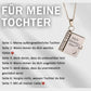 Mein Buch Halskette für Tochter, Sohn oder Liebhaber, Geburtstag Tag Geschenk, Graduierung Schmuck der Liebe