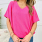 50 % Rabatt💥 Ultimate Comfort Style Damen V-Ausschnitt Sommer T-Shirt