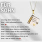 Mein Buch Halskette für Tochter, Sohn oder Liebhaber, Geburtstag Tag Geschenk, Graduierung Schmuck der Liebe