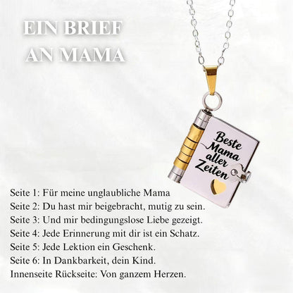 💗 Mein kleiner Sternenbuch-Anhänger für die Liebsten | Zeitloses Geschenk der Liebe an die Familie