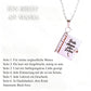 Mein Buch Halskette für Tochter, Sohn oder Liebhaber, Geburtstag Tag Geschenk, Graduierung Schmuck der Liebe