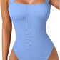 🔥Letzter Tag: 49% Rabatt✨Ärmellose figurformende Bodysuits mit Bauchkontrolle