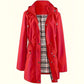 🧥HEISSER VERKAUF 50 % RABATT🌧️Waterproof und winddichte Kapuzenjacke mit Kordelzug und Reißverschluss in der Taille