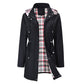 🧥HEISSER VERKAUF 50 % RABATT🌧️Waterproof und winddichte Kapuzenjacke mit Kordelzug und Reißverschluss in der Taille