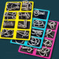 🧠🔠Metall-Puzzleringe (8 Teile) Blue Edition Gehirntraining🔗🔗