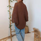 🍂Autumn Sale - 50% Off!💕🧶Women's Knitted Cocoon Shawl🧣