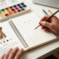 🔥LETZTER TAG VERKAUF 49% RABATT 🖼️Anfängerfreundlich💕 Aquarell-Arbeitsbuch
