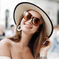 🎁2025 Neue übergroße Cat-Eye-Sonnenbrille – Polarisiert mit UV400-Schutz 😎🌟