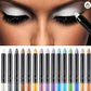 💥Heißer Verkauf - 49% RABATT💥15 Farben Highlighter Lidschatten Stift wasserfest Glitzer Augen Make-up Eyeliner Stift