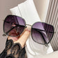 UV-Schutz dünne polarisierte Sonnenbrille mit großem Rahmen