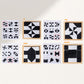 🎁 49% AUS 🎅Kreatives schwarz-weißes Blockpuzzle-Set für Kinder