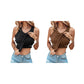 ✨Heißer Verkauf 49% Rabatt ✨Geripptes dehnbares Damen-Tank-Top mit Bügel-BH