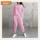40% RABATT🔥2-teiliges Set mit langärmeligem Oberteil mit Rundhalsausschnitt ＆ Hose