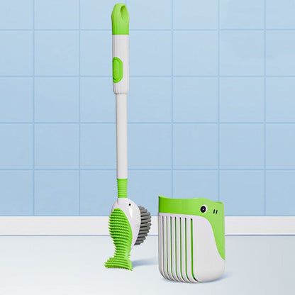 🍃Saugnapf-Toilettenbürsten-Set für die Wandmontage✨