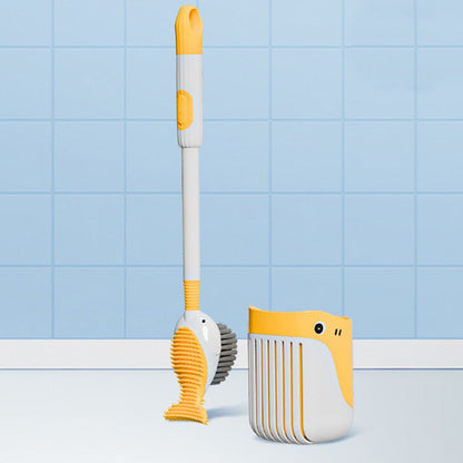 🍃Saugnapf-Toilettenbürsten-Set für die Wandmontage✨