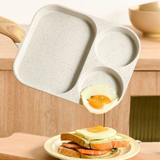 🍳 50 % RABATT ⏰ 3‑in‑1‑Pfanne mit Antihaftbeschichtung, vielseitig nutzbar, leicht zu reinigen für den Alltag ✨