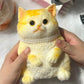 🎁 😻Niedliches, weiches Squishies-Spielzeug zum Stressabbau in Katzenform