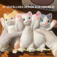 🎁 😻Niedliches, weiches Squishies-Spielzeug zum Stressabbau in Katzenform