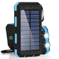 Multifunktionale Solar-Powerbank 10000mAh