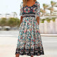 🔥50% OFF🌸✨ Elegantes Kleid mit böhmischem Muster für Frauen