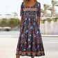 🔥50% OFF🌸✨ Elegantes Kleid mit böhmischem Muster für Frauen