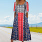 🔥50% OFF🌸✨ Elegantes Kleid mit böhmischem Muster für Frauen